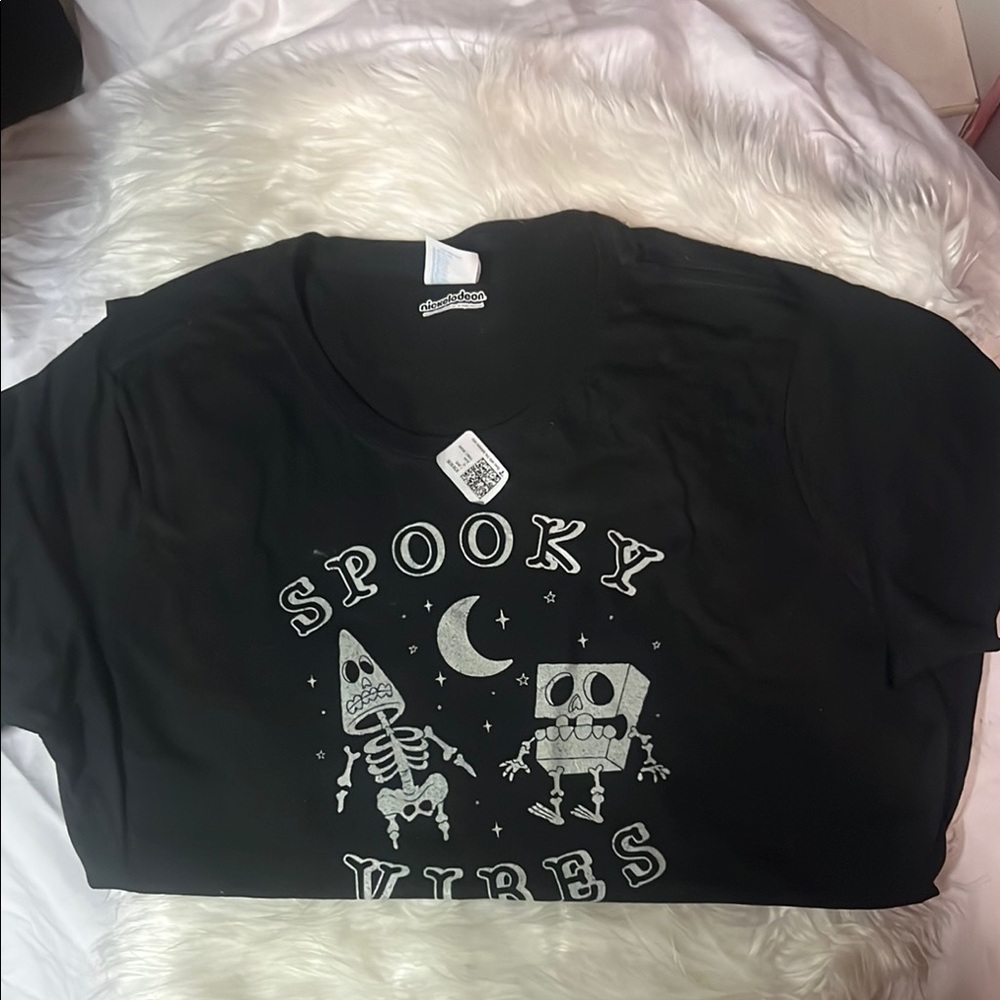 Spooky Vibes Black Graphic Tee